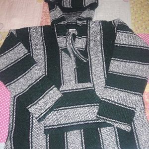 Mexican Poncho Hoodie
